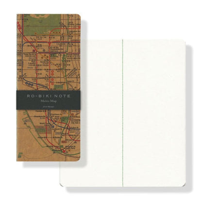 Yamamoto Ro-Biki Notebook – Metro Map