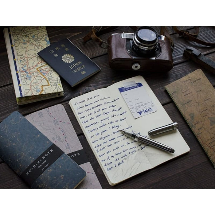 Yamamoto Ro-Biki Notebook – Metro Map