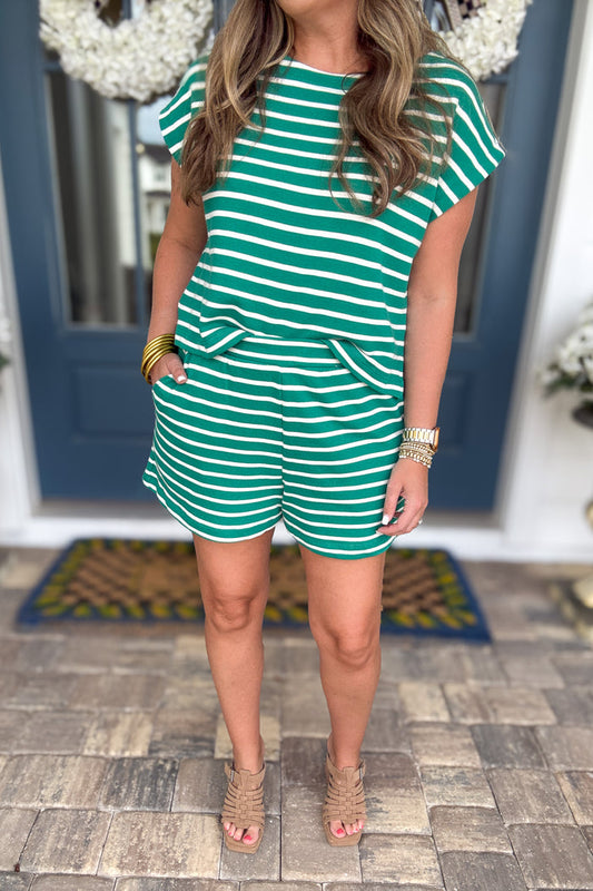 Z Supply: Tilly Striped Short - Rainforest
